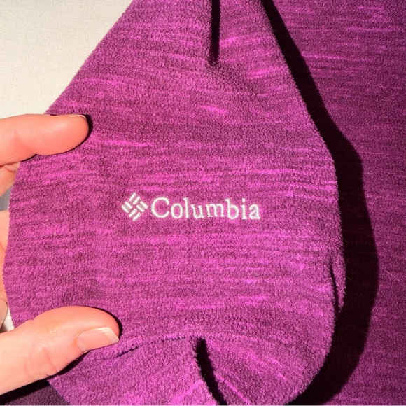 Columbia Women's Plum Half-Zip Cowl Pullover - Picture 4 of 7